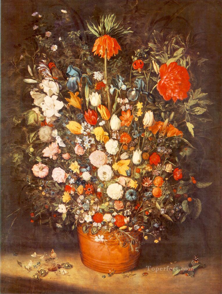 Bouquet 1603 Jan Brueghel the Elder floral Oil Paintings